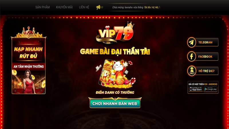 Cài đặt ứng dụng của Vip79 mang đến nhiều ưu điểm nổi bật